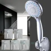 Cabezal de ducha Chrome Handheld Spray de alta presión 5 modos para baño NEW