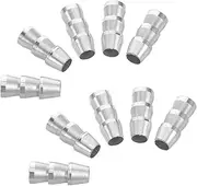 VICASKY Hammer Wedge Kit 10pcs Iron Long Axe Wedges for Axe Handles Reinforcement Accessories