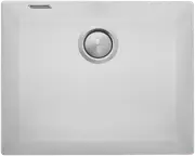 Oliveri Santorini Large Bowl Undermount Sink - White