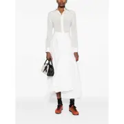 [Mazzarelli] Mazzarelli Gea Long-sleeve Button-up Shirt 38 IT WHITE