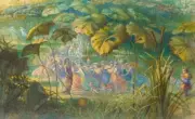 Elfin Dance : Richard Doyle : 1884 : Archival Quality Art Print