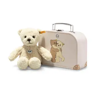 STEIFF德國金耳釦泰迪熊 Mila Teddy bear in suitcase行李箱系列