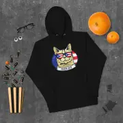 Swaggy Puerto Rico Cat Unisex Hoodie | Pullover Hoody