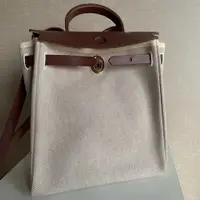 在飛比找PopChill優惠-[二手] Hermès Herbag 31 pm vinta