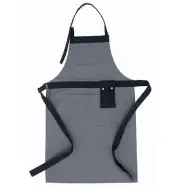Brabantia Get Together Grey and Black Cotton Kitchen Apron