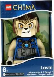 LEGO Kids' 9000560 Legends of Chima Laval Mini-Figure Light Up Alarm Clock- NEW