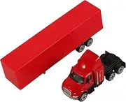 KONTONTY Truck Model Friction Powered Truck Educational Car Toys Truck Planter Farmhouse Truck Decor Vintage Truck Figurine Package Car Truck Toy Friction Powered Car Model Alloy