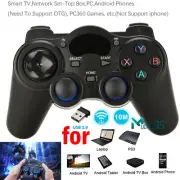 Wireless USB Game Controller Gamepad Joystick for Android TV Box Laptop PC PS3