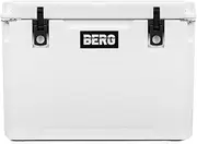 Berg Floe 45 Hard Cooler (42.5L) | Holds Ice for Several Days | Includes Chopping Board Divider, Dry Basket, Built-in Bottle Opener and Drink Holder