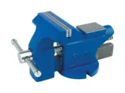 IRWIN 2026303 Steel Blue Standard Bench Vise 10.1 L x 4.5 W in.