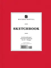 Large Sketchbook (Ruby Red) by Watson-Guptill (English) Hardcover Book