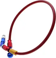 Mobestech Custom Fit Braided Brake Line Heavy Duty Assembly Line Motorcycle Hose Clamp