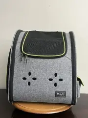 Petsfit Cat Backpack Carrier Easy-Fit Dog Travel Backpack Carrier for Hiking Wal