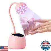 Flash Cure Light for Gel X Nails, 36W Mini UV Light for Gel Nails Quick Cure