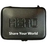 Carbon Fiber GoPro Case for Hero 4 3+ Camera and Accessories