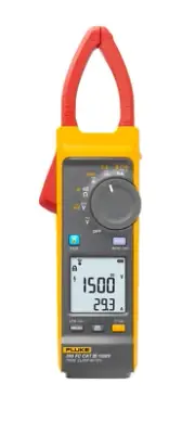 Fluke 393 FC Solar Clamp Meter, CAT III 1500 V, Ip54-Rated, DC Power Measurement