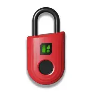 IGLOOHOME Combination Padlock Keyless Fingerprint, Water Resistant, Rechargeable