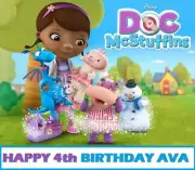 Doc McStuffins Edible Cake Topper Decoration