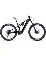 Cube Stereo Hybrid ONE55 C:68X SLX 750 Electric Mountain Bike 29" Liquid Red n Carbon
