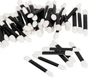 100 Pcs Eyeshadow Applicators Disposable Double Sides Brushes Sponge Makeup Appl