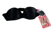 Women's Removable Straps Push Up Underwire Bra-Black-Size 36B- New w/ tags
