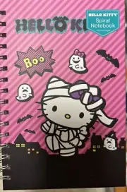 New Hello Kitty Halloween Mummy Spiral Notebook