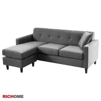 在飛比找Yahoo!奇摩拍賣優惠-RICHOME  CH1216   L型沙發(獨立筒)(坐墊