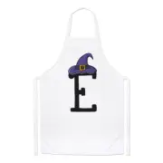 Letter E Witches Wizard Hat Chefs Apron Witch Halloween Alphabet Cooking