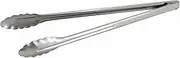 Winco UT-16 Coiled Spring Heavyweight Stainless Steel Utility Tong, 16-Inch