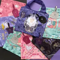 在飛比找露天拍賣優惠-Anna sui安娜蘇kitty掛件折疊購物袋三麗鷗絲巾圍巾