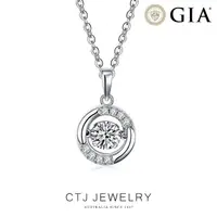 在飛比找momo購物網優惠-【CTJ】GIA 30分 D/I1 14K金 閃耀鑽石項鍊