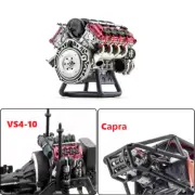 V8 Engine Internal Combustion Model Kit for 1/10 RC AX90104 SCX10Ⅱ Capra VS4-10