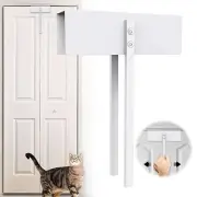 Bi Fold Door Lock Metal Double Door Child Locks Closet Child & Pet Proof