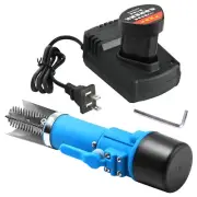 Electric Fish Scraper Cordless Fish Scaler Cleaner Fish Scale Remover + Battery