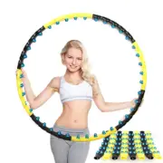 110CM Magnetic Hoola Hula Hoop Diet Massage Exercise Gym Weighted Fitness Ring