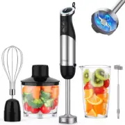 5n1 Immersion Blender Handheld,1000W Hand Mixer Stick Blender w/ Stainless Blade