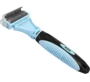 Home of Paws 2 Sided Pet Grooming & Deshedding Comb Undercoat Rake Cat & Dog