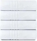 Wealuxe White Bath Towels 27x54 Inch, Cotton Towel Set for Bathroom, Hotel, G...
