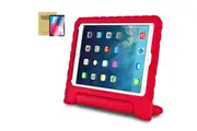 StylePro Combo, iPad Air 3 10.5" Kids case + Screen Protector. Shockproof EVA case, red
