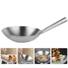 Heavy Duty Wok Pan Woks For Induction Stove Casserole Steel Pans
