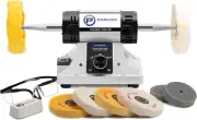 Jewelry Polisher - Adjustable Variable Speed Bench Grinder Polishing & Buffing M