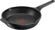 [Tefal] Robusto Die-Cast Aluminium Frying Pan 28 cm, Induction Pan with Non-Stick Coating, Thermal Signal at Ideal Frying Temperature, Easy Cleaning, Dishwasher Safe, Suitable for All Hobs E24906