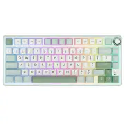 RK R75 81-Keys Tri-mode Wireless Machanical Gaming Keyboard Gasket Structure Hot Swappable MDA Profile PBT Keycaps RGB 2
