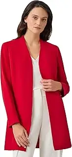 [Kasper] Women's Collarless Topper Jacket