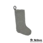 Lulu and Georgia Poodle Stocking - Pewter