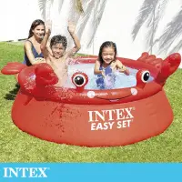 在飛比找momo購物網優惠-【INTEX】螃蟹簡易裝EASY SET游泳池183x51c