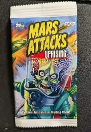 2021 Topps Mars Attacks Uprising Sealed Hobby Pack Foil Box 5 Card Sidekick Labs