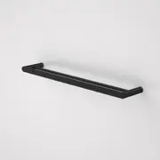Caroma Urbane II Double Towel Rail 625mm Matte Black 99626B