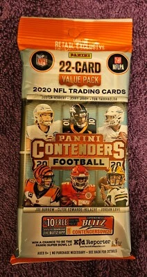 Sealed 2020 NFL Contenders Value Pack! Burrow, Herbert, Tua, Hurts And More!