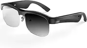 [Generic] Smart Glasses,Men and Women's Fashionable Photochromic Bluetooth Glasses,With Microphone and Speakers, Suitable for Outdoor Driving Sunglasses, Black